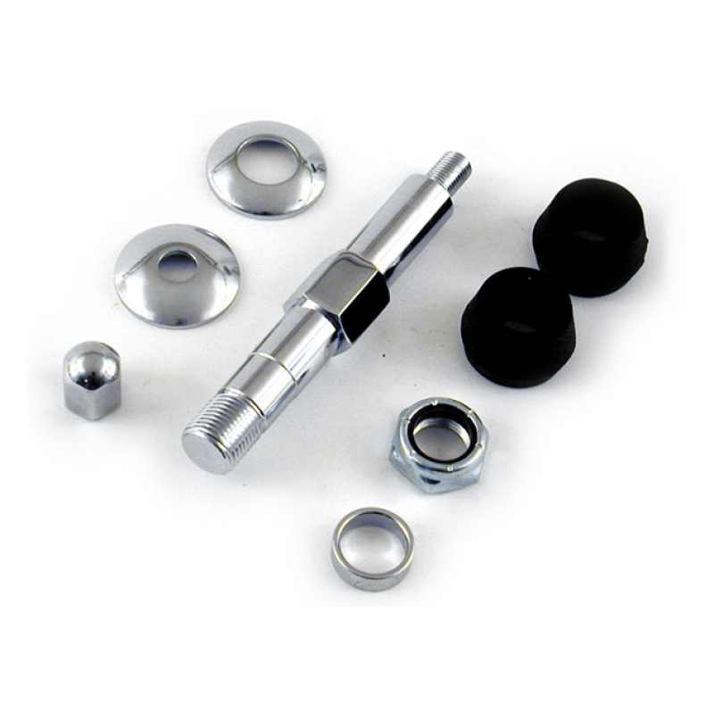 UPPER SHOCK STUD KIT CHROME FOR 1 SHOCK. 923001