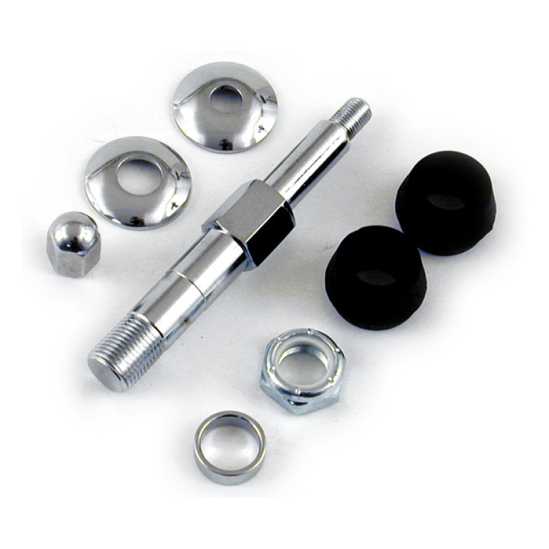 UPPER SHOCK STUD KIT CHROME 923003