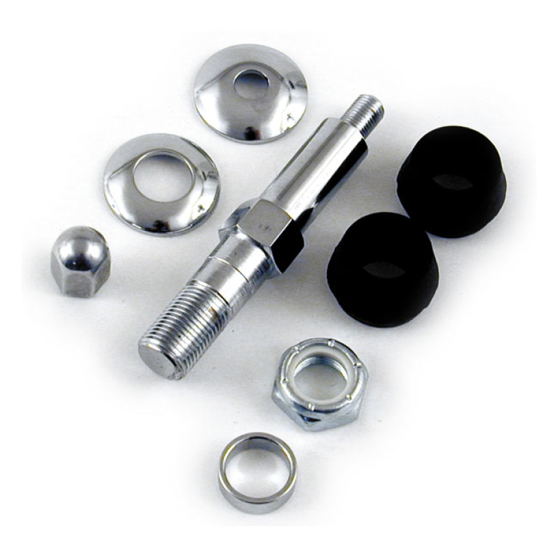 UPPER SHOCK STUD KIT CHROME FOR 1 SHOCK. 923004