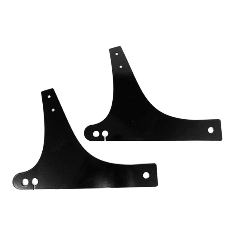 WESTLAND CUSTOMS, SISSY BAR SIDE PLATES. BLACK 923767