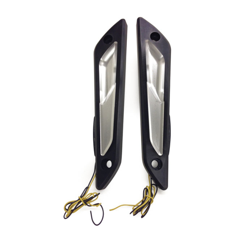 KODLIN, ATOMIK LED FRONT TURN SIGNALS. BLACK CC 928132