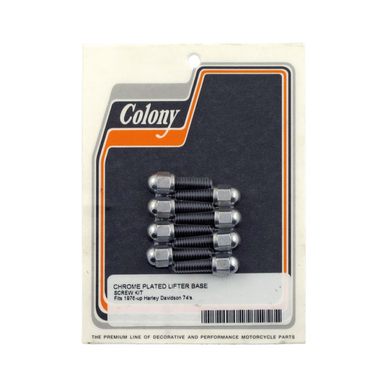 COLONY, TAPPET BLOCK MOUNT KIT. ACORN, CHROME 929046
