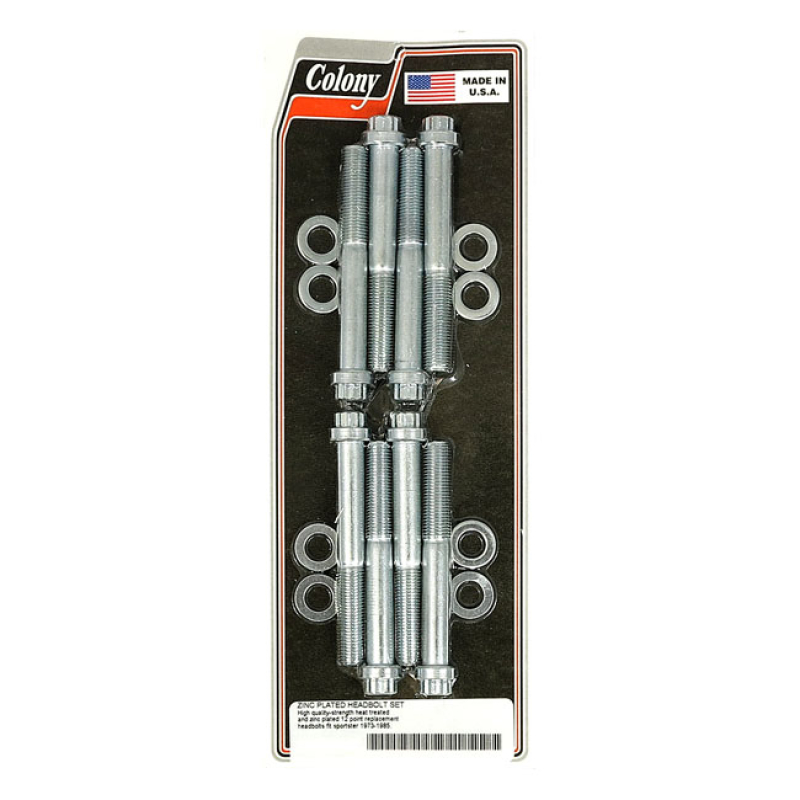 COLONY HEAD BOLT KIT ZINC, OEM STYLE, INCL. WASHERS 929819