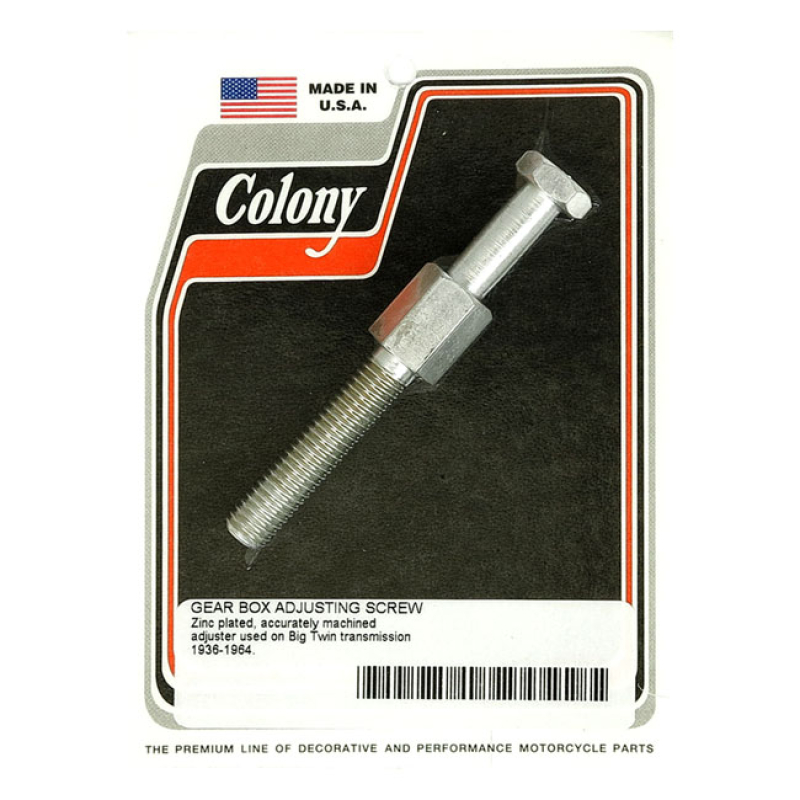 COLONY, TRANSMISSION ADJUSTER BOLT. ZINC QUALITY REPRODUCTION OF THE S 929837