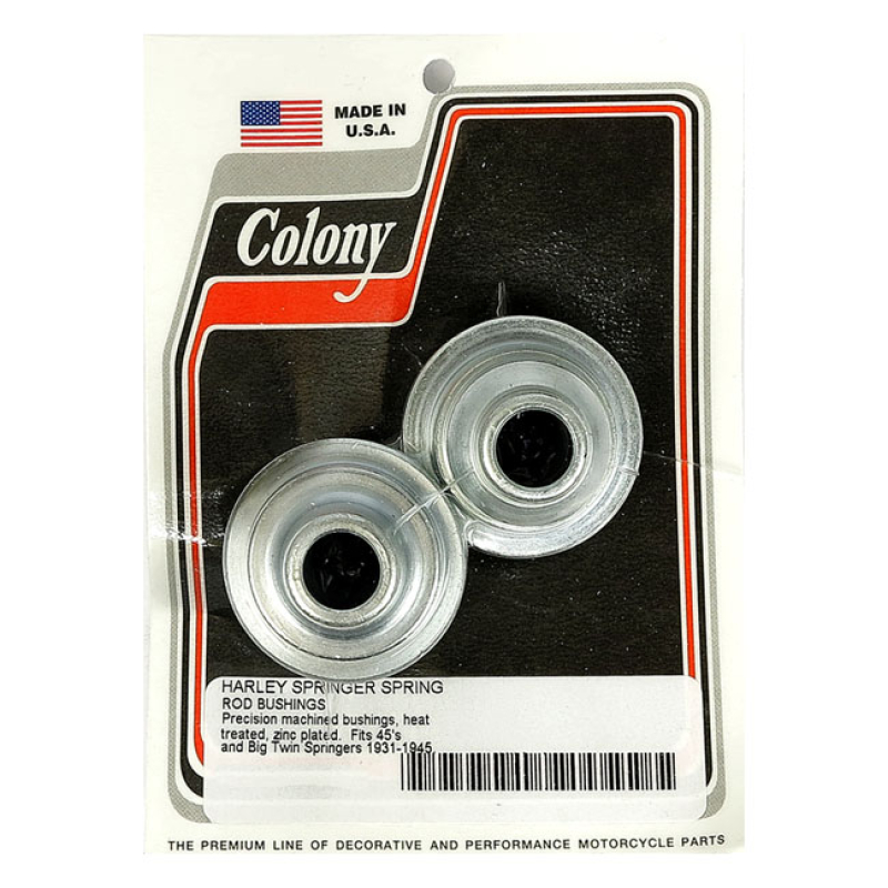 COLONY. SPRINGER SPRING ROD BUSHINGS ZINC, FOR SPRINGER FORKS 929840