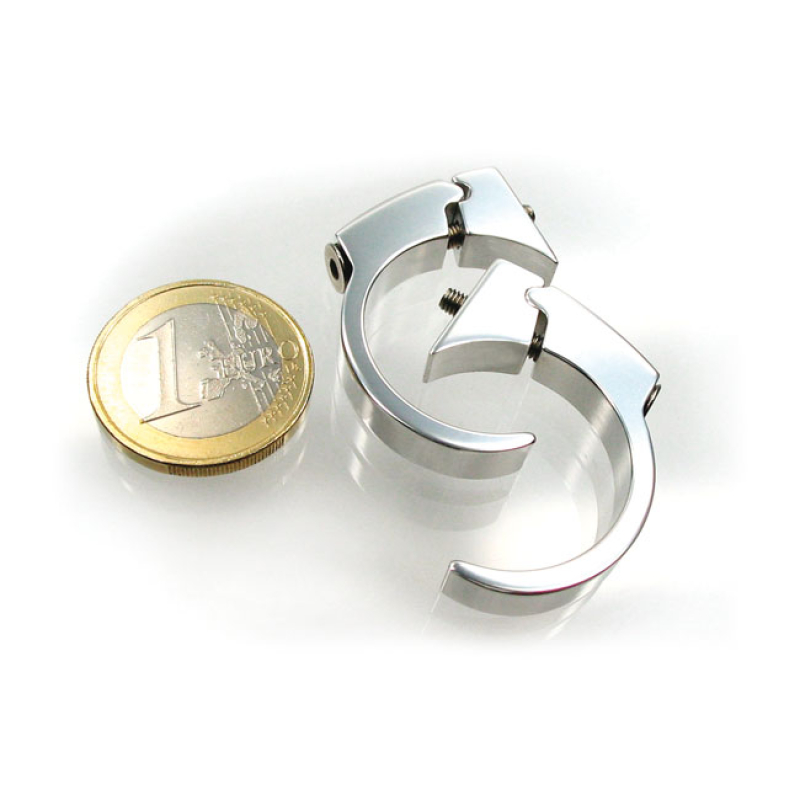 MOTOGADGET, MOTOSCOPE MINI HANDLEBAR CLIP KIT. 1". POLISHED POLISHED A 930200