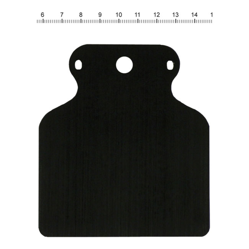 MOTOGADGET MOUNTING BRACKET FOR MOTOSCOPE MINI, BLACK BLACK ANODIZED. 930201