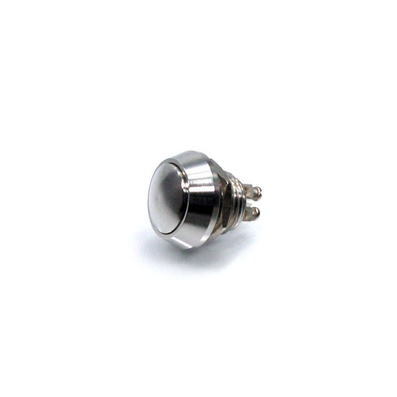 MOTOGADGET, REPLACEMENT PUSH BUTTON SWITCH (M12). STAINLESS 930268