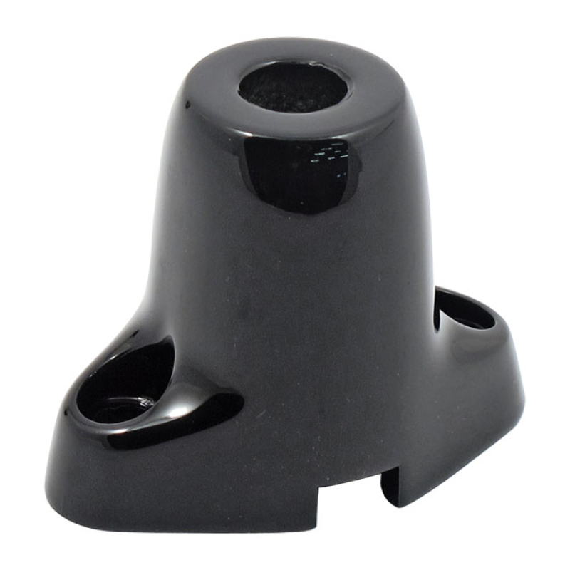 FRONT TURN SIGNAL STAND-OFF BRACKET. BLACK USED ON SPOTLAMP / PASSING 930605
