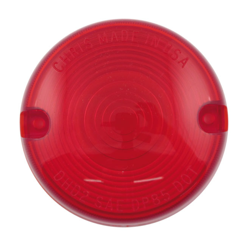 CHRIS TURN SIGNAL REPLACEMENT LENS,RED 932013