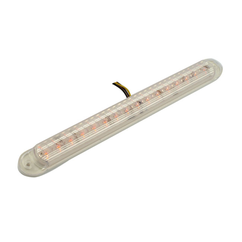 CHRIS LED LIGHT BAR, RED LED, CLEAR LENS 932039