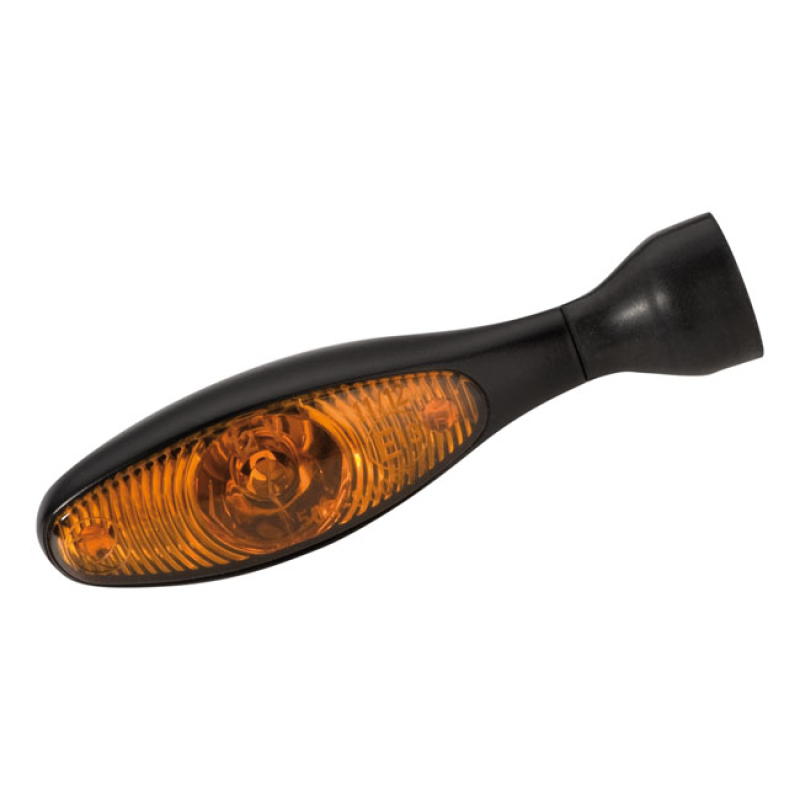 KELLERMANN. MICRO 1000 TURN SIGNAL. BLACK TURN SIGNAL WITH AMBER GLASS 934701
