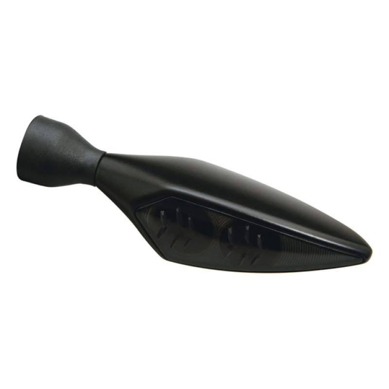 KELLERMANN, MICRO RHOMBUS DARK TURN SIGNAL. FL/RR BLACK. FRONT LEFT 934716