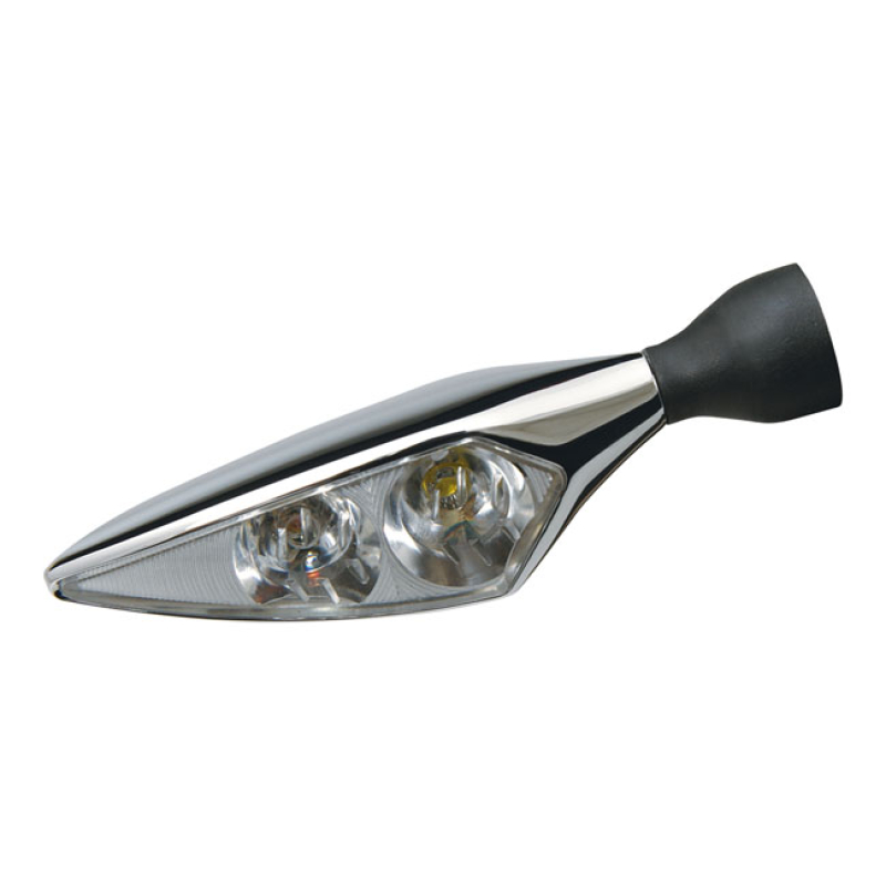 KELLERMANN, MICRO RHOMBUS EXTREME TURN SIGNAL. FR/RL CHROME.   FOR FRO 934816