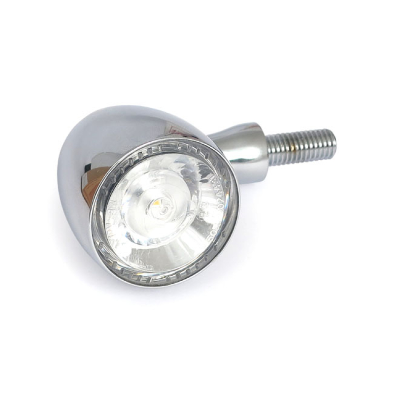 KELLERMANN, BULLET 1000 EXTREME FLASH TURN SIGNAL. CHROME CLASSIC BULL 934839