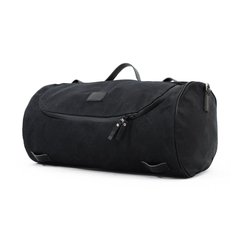 LONGRIDE, ROLL BAG WAXED COTTON WIDE. BLACK WAX BLACK WAXED. APPROX. D 936580