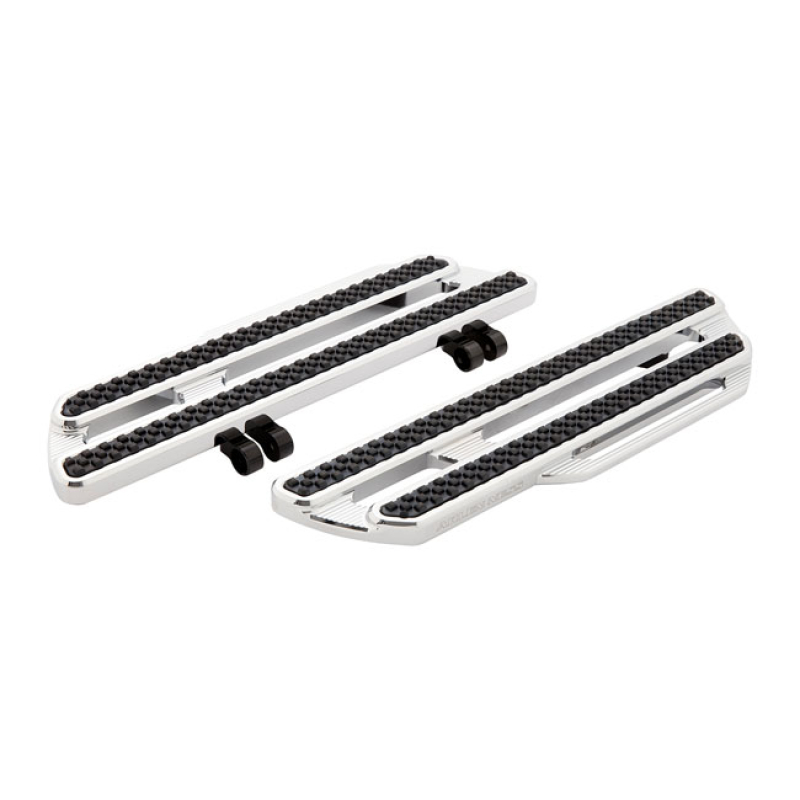 ARLEN NESS, METHOD RIDER FLOORBOARDS. CHROME CHROME FINISH WITH 'ARLEN 936634