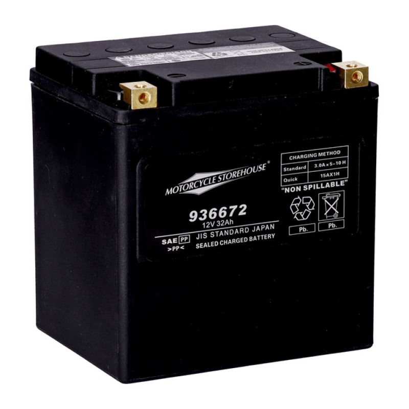 AKKU MCS, 12V SEALED AGM BATTERY. 32AH. 450CCA 936672