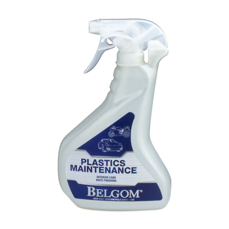 BELGOM, PLASTIC MAINTENANCE 500CC SPRAY BOTTLE ACTION. BELGOM PLASTICS 938069