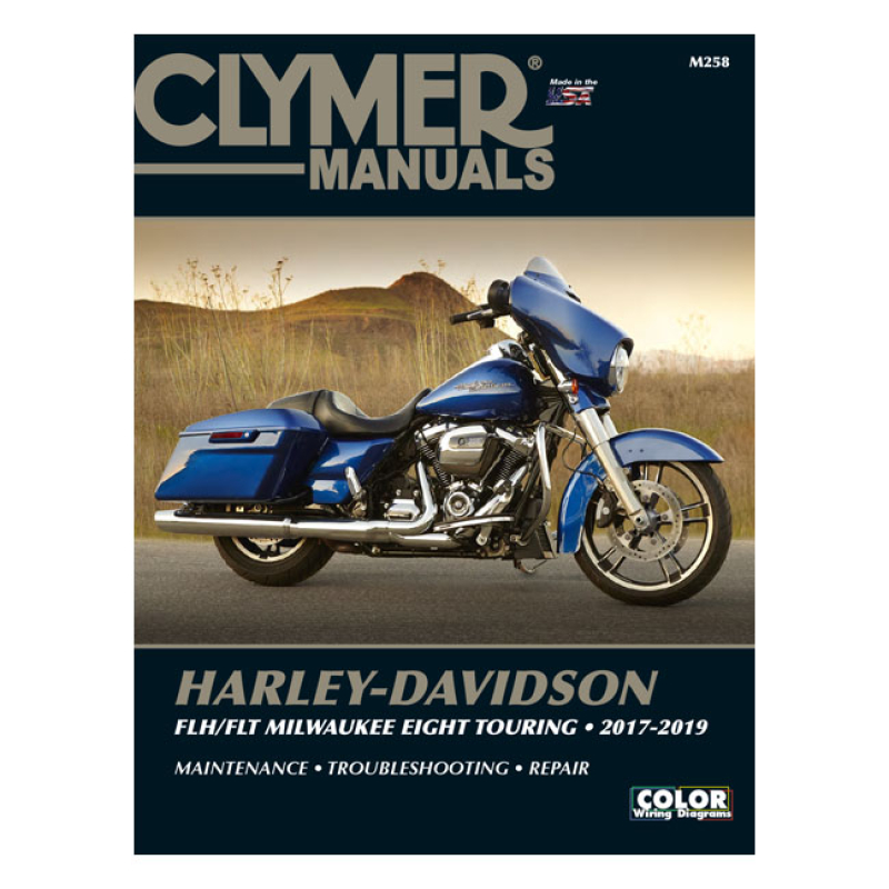 CLYMER, SERVICE MANUAL 17-19 M8 TOURING MODELS CLYMER HARLEY-DAVIDSONÂ 938073
