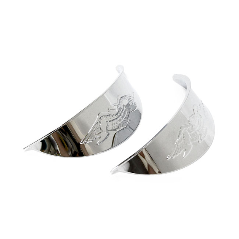 CHROME EAGLE 4 1/2 INCH SPOTLIGHT VISORS 940032