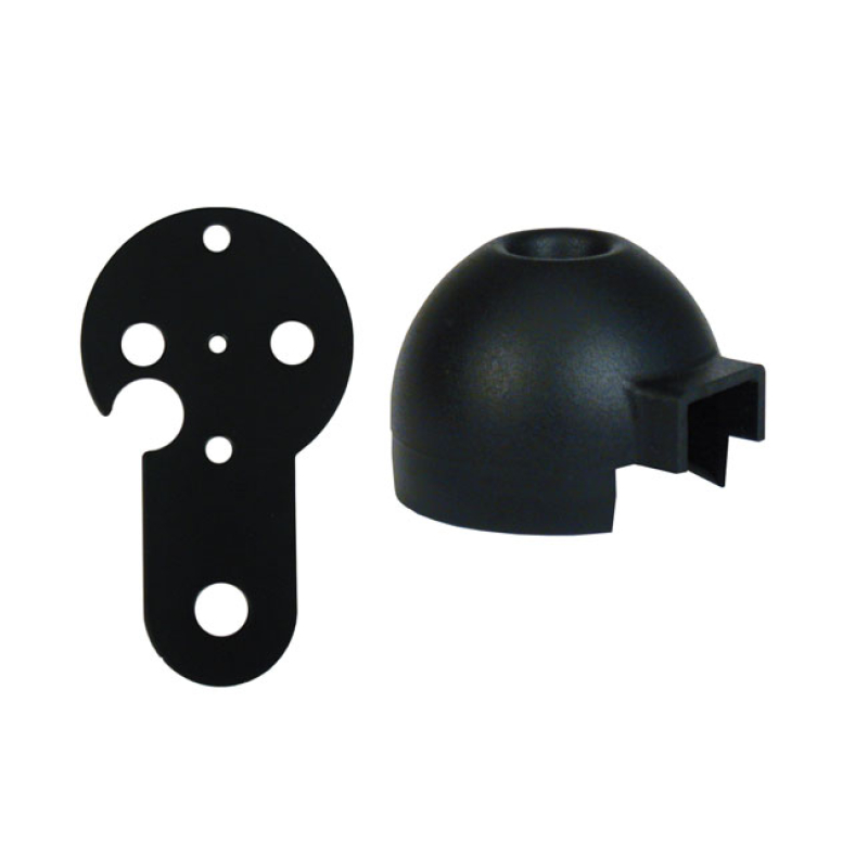 MMB MOUNTING KIT FOR ELECTRONIC SPEEDOS BLACK 940766