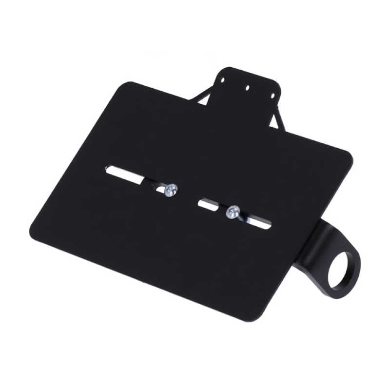 WESTLAND CUSTOMS, SIDE MOUNT LICENSE PLATE BRACKET FRANCE BLACK. FOR F 941564