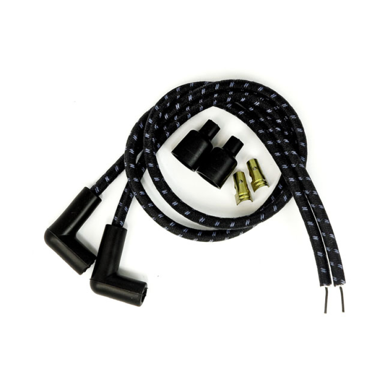 TAYLOR, UNIV. 7MM SPIRO-PRO CLOTH SPARK PLUG WIRE SET. 90° 941610