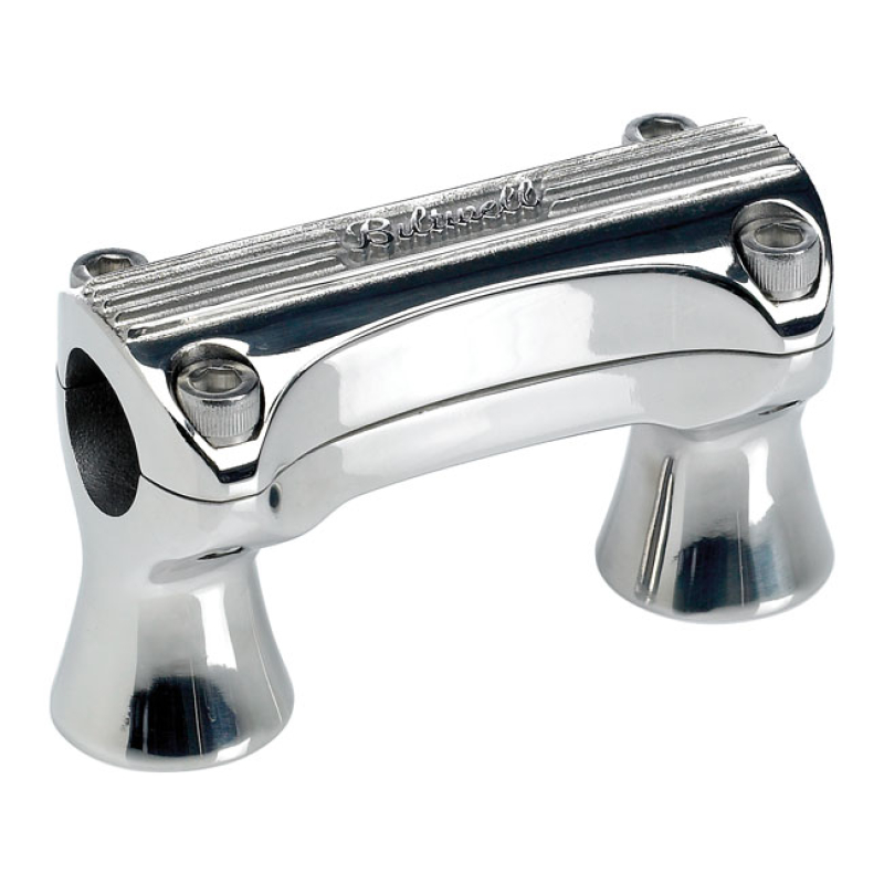 BILTWELL, THUNDER RISERS. 1.75" RISE. POLISHED POLISHED STAINLESS. FIT 942594