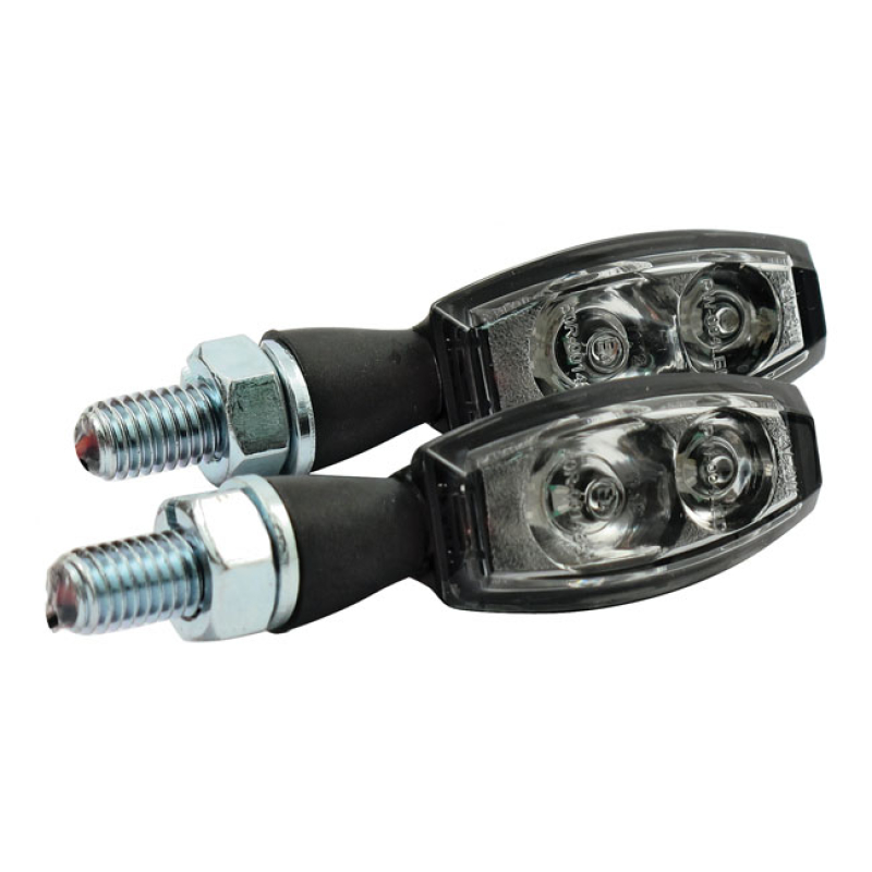 BLAZE LED TURN SIGNALS ECE. BLACK WITH CLEAR LENS 943254