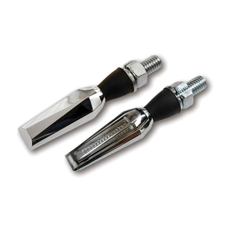 FALCON, LGT LED TURN SIGNALS. CHROME. CLEAR LENS 943492