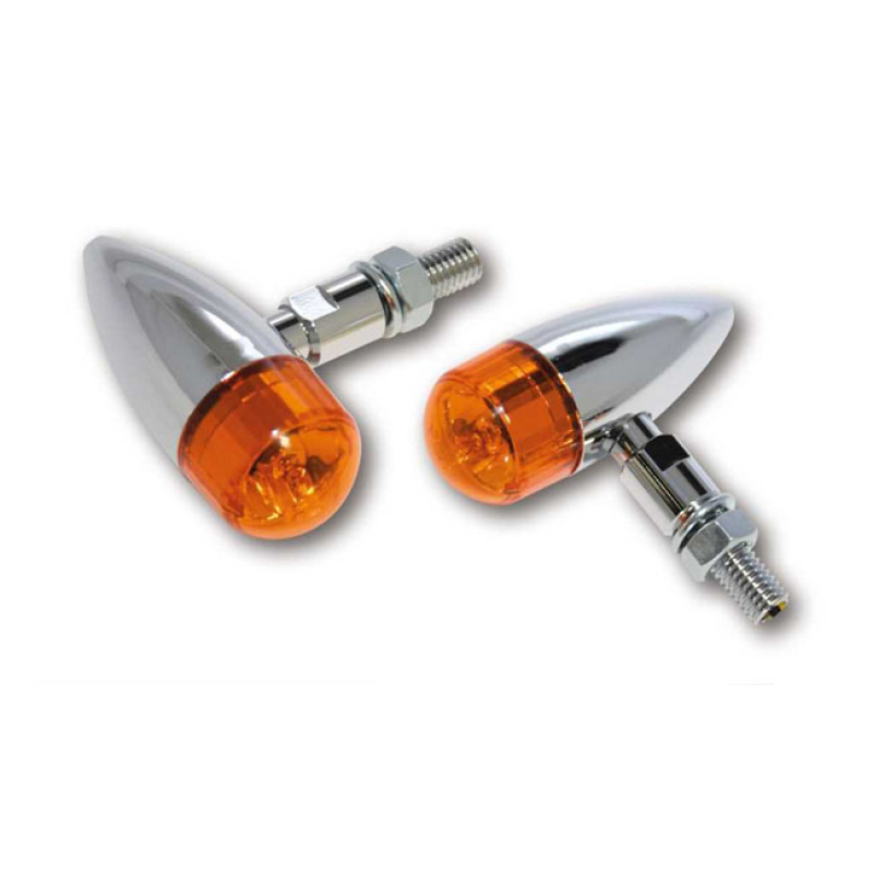 MIDI BULLET TURN SIGNALS. CHROME 943507