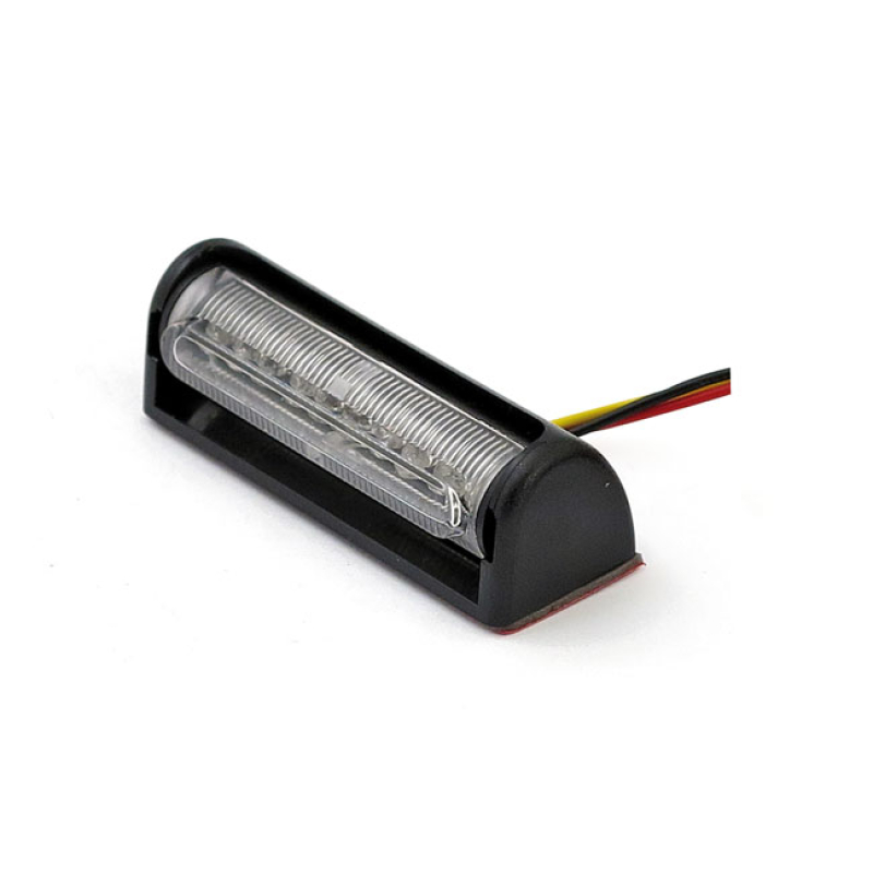 MULTIFLEX LED TAILLIGHT. BLACK. CLEAR LENSBLACK ABS HOUSING   CLEAR L 943838