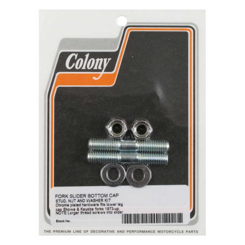 COLONY STUD SET, FORK AXLE CAP 945998