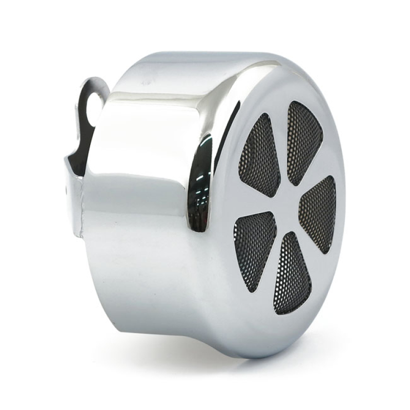 C-ROUND, HORN COVER. 5-SPOKE CHROME; WITH MESH INSERT 950166