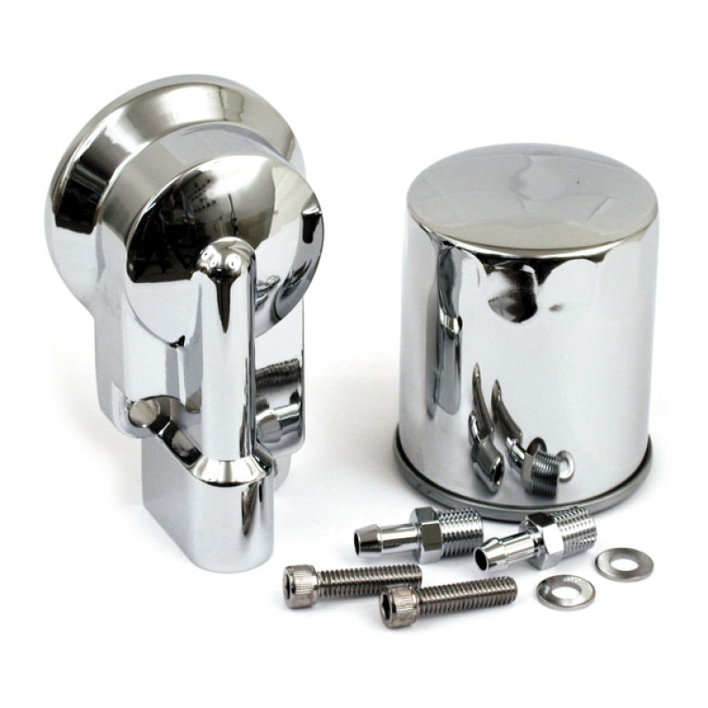 OIL FILTER MOUNTING KIT, CHROME 950442