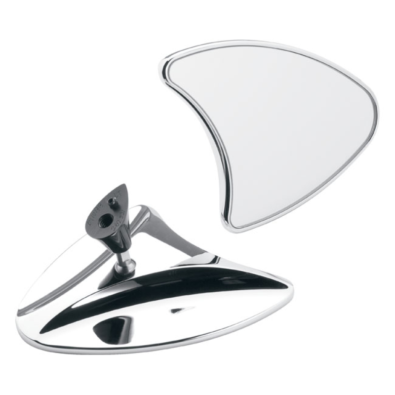 PM, CONTOUR TOURING EDITION MIRROR ASSEMBLY. CHROME 952349