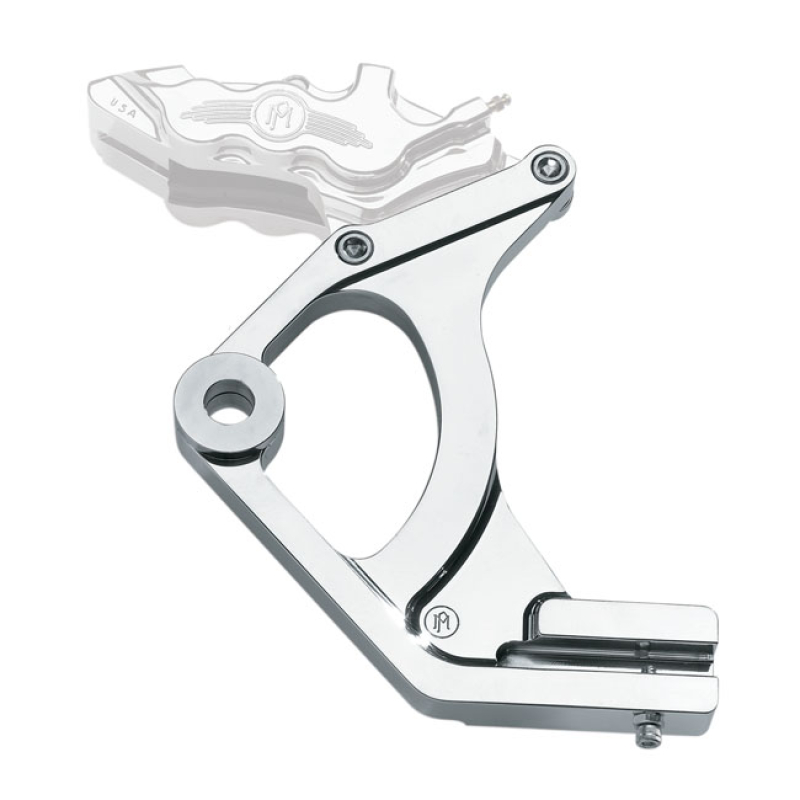 PM, REAR 6-P CALIPER BRACKET, 11.5". POLISHED 952588