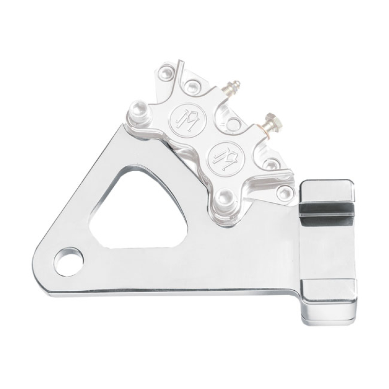 PM, REAR 4-P CALIPER BRACKET, 11.5". POLISHED - POLISHED - CNC MACHI 952590