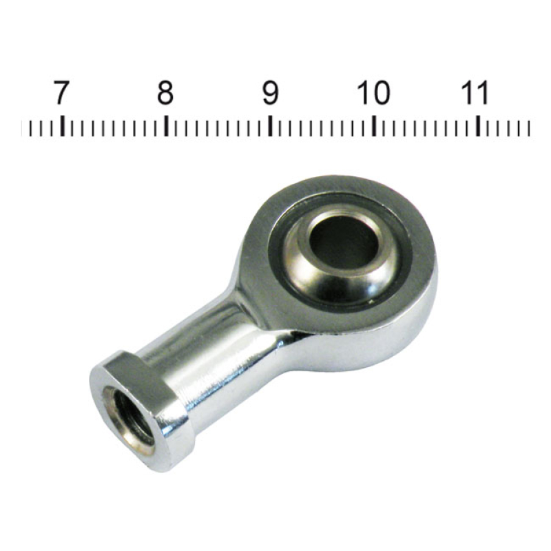PM, BALL ROD END CHROME, 1/4 X 1/4-28 952689