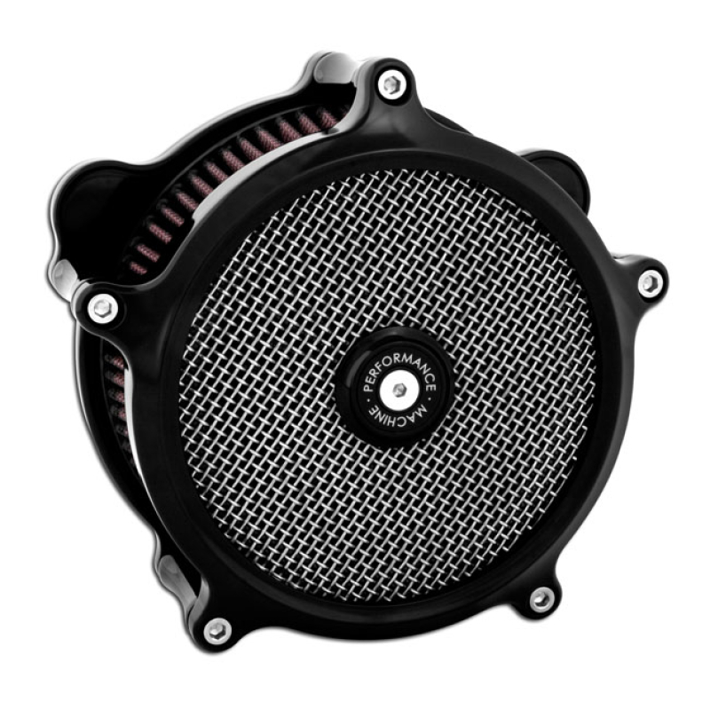 PM, ''SUPER GAS INTERCHANGE'' AIR CLEANER KIT. BLACK 952835