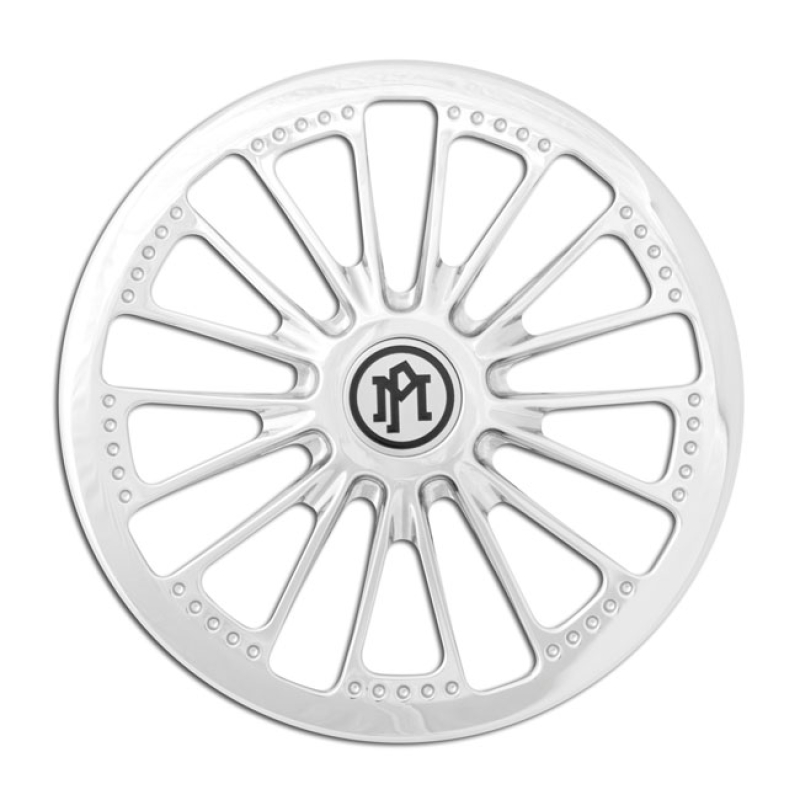 PM, ''SUPER GAS INTERCHANGE'' FACE PLATE. DOMINO, CHROME 952841