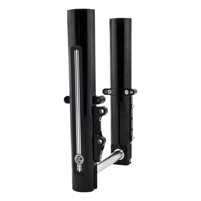 PM LOWER LEG ASSEMBLY, SINGLE DISC. BLACK CONTRAST CUT 952991