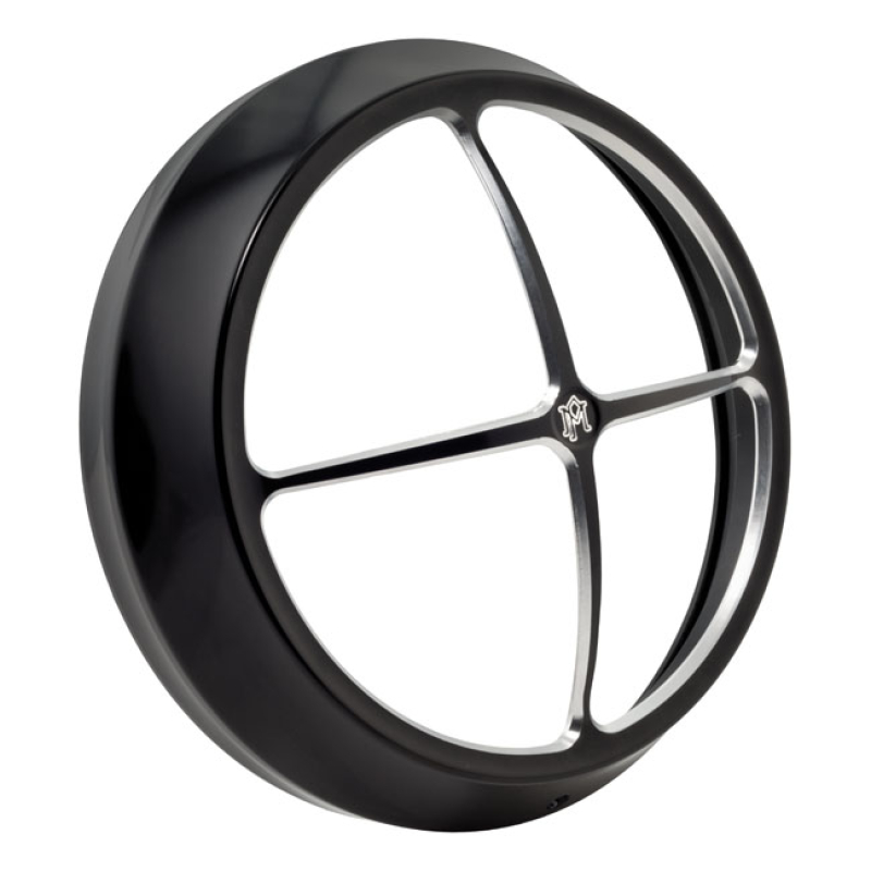 PM VISION 7" HEADLIGHT BEZEL, CROSS BAR 953047