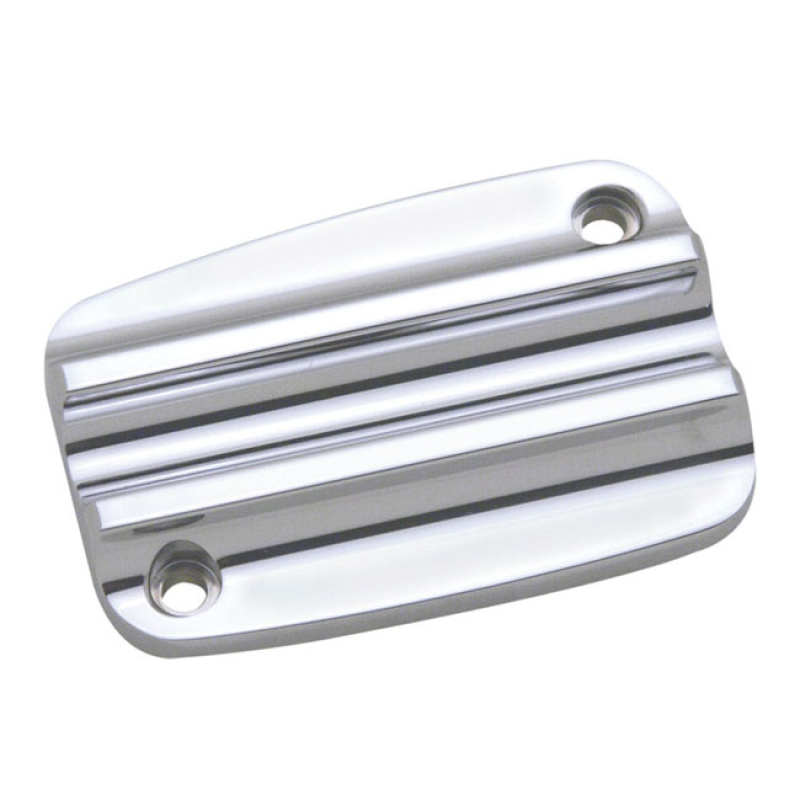 COVINGTONS HANDLEBAR MASTER CYLINDER COVER, CHROME FRONT BRAKE MASTER 953765