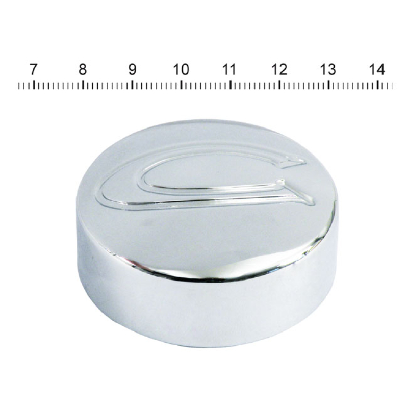 COVINGTONS, ALUMINUM DIPSTICK COVER. CUSTOM. CHROME REPLACES STOCK COV 953779