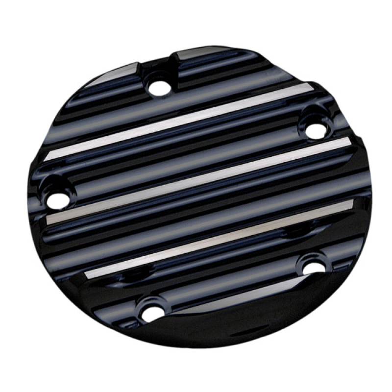 COVINGTONS, POINT COVER. FINNED, BLACK CC BLACK ANODIZED CNC MACHINED 953783