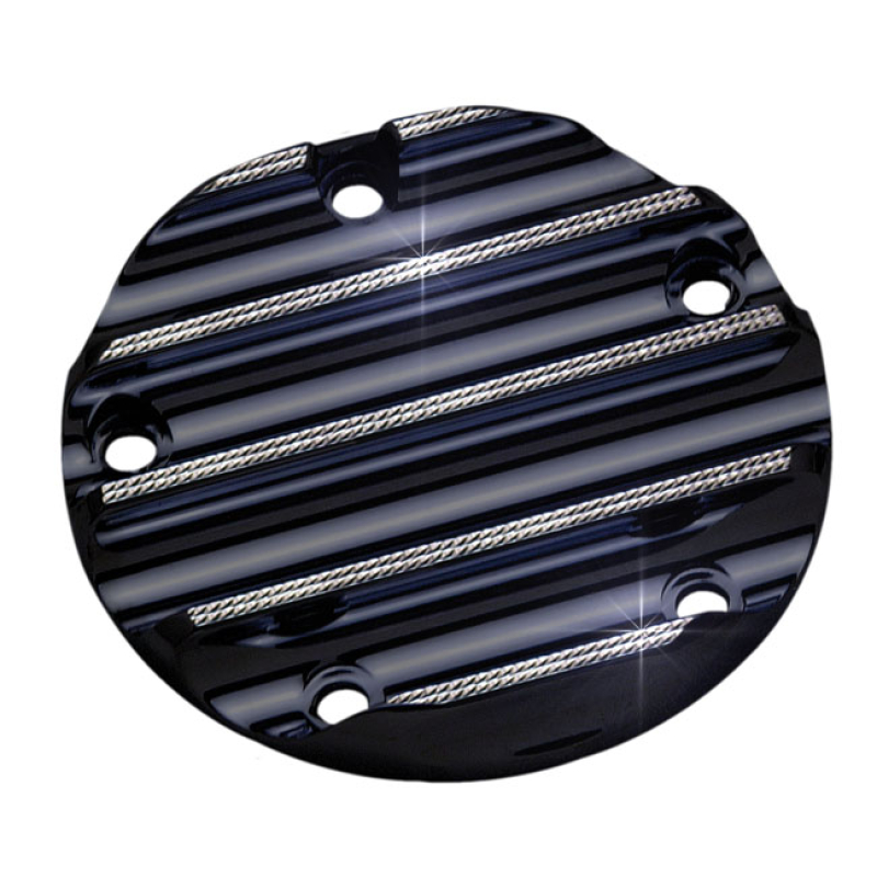 COVINGTONS, POINT COVER, FINNED. BLACK DIAMOND EDGE BLACK ANODIZED CNC 953785