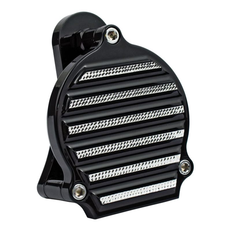 COVINGTONS, HORN & COVER KIT. BLACK DC BLACK DIAMOND CUT FINISH. COMPL 953893