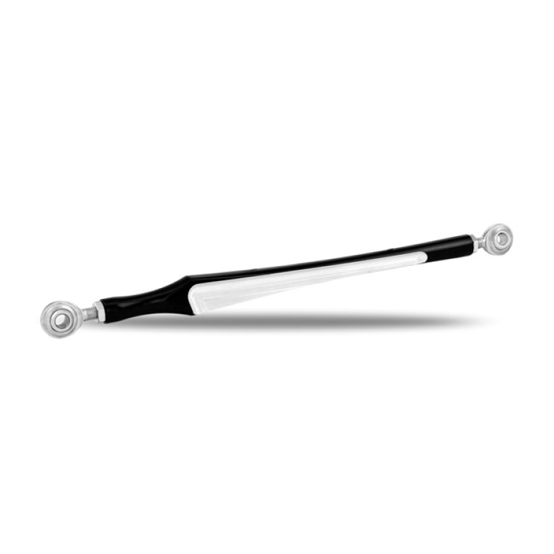 PERFORMANCE MACHINE, SHIFTER ROD. SCALLOP, BLACK CC BLACK ANODIZED WIT 953980